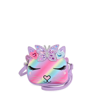 Miss Bella Kitty Cat Rounded Crossbody Bag