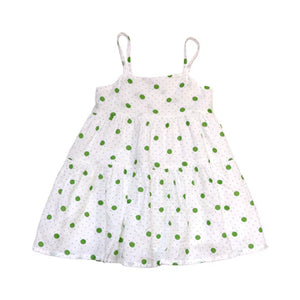 Green Polka Dot Sundress