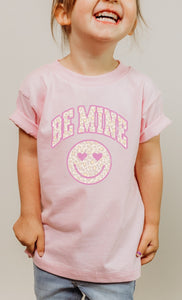 Be Mine Smiley Face  Tee