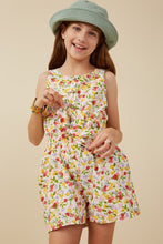 Load image into Gallery viewer, Ditsy Floral Belted Romper