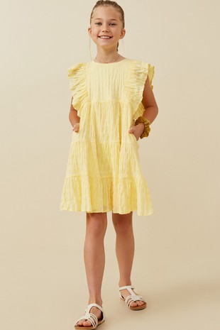 Exaggerated Ruffle Dress