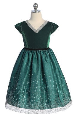 Sparkle Velvet Dress