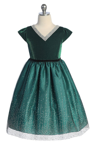 Sparkle Velvet Dress