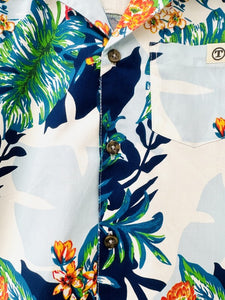 Blue Baby Hawaiian Shirt