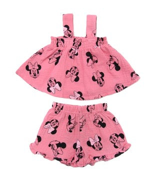 MINNIE GAUZE BLOOMER SET