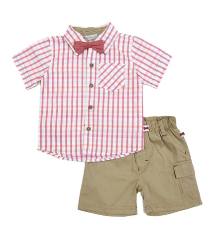 PLAID BOY SET