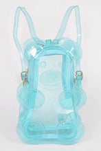 Load image into Gallery viewer, Transparent Teddy Bear Backpack