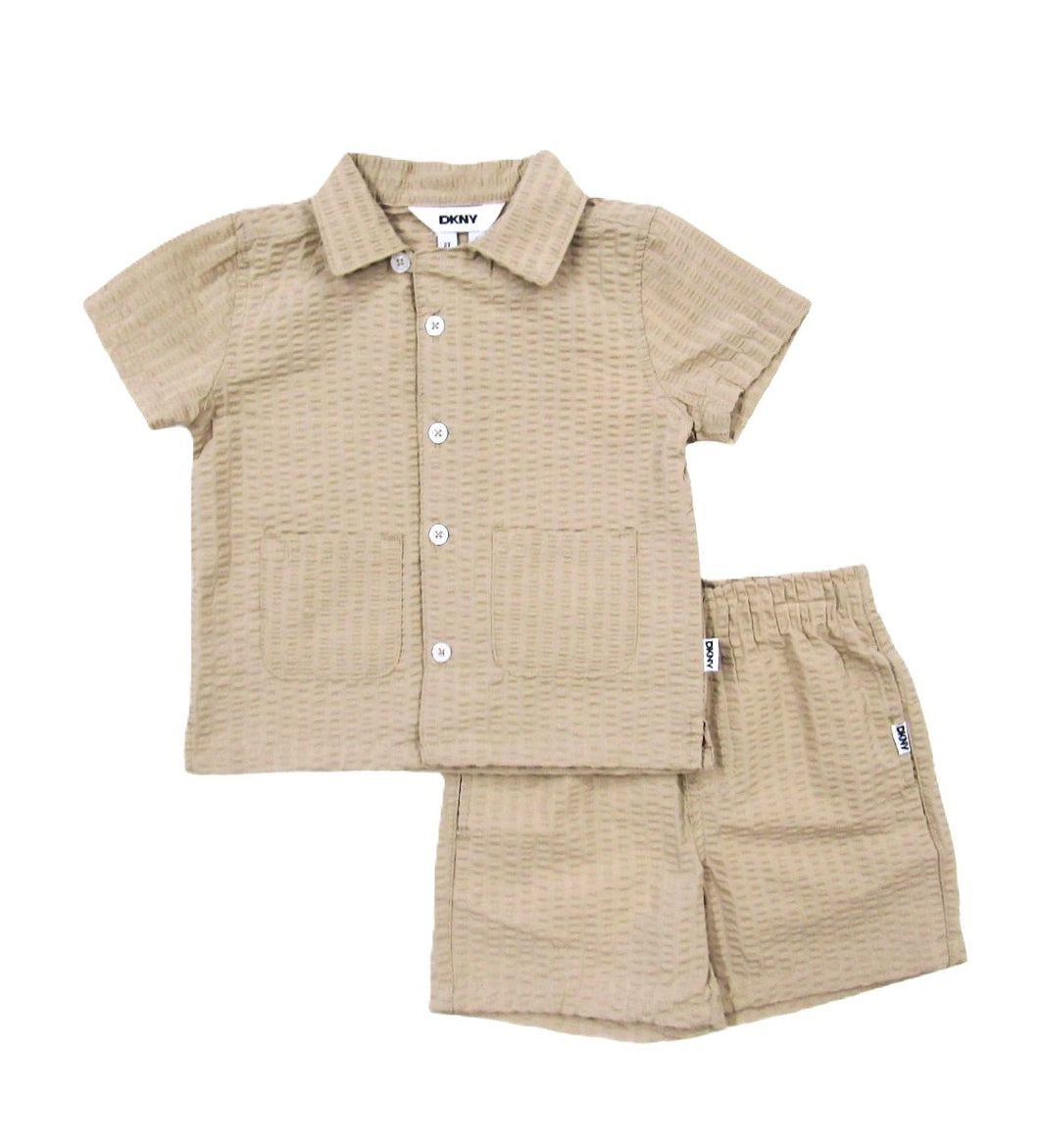 Dkny Shirt Shorts Set