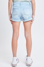 Load image into Gallery viewer, Girls Basic Cuffed Shorts