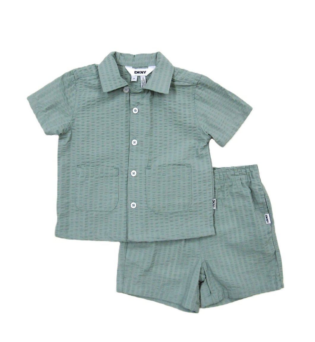 Dkny Shirt Shorts Set