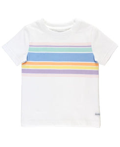 Rainbow Lane Stripe Short Sleeve Tee