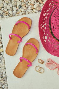 Vacay Slides- Pink