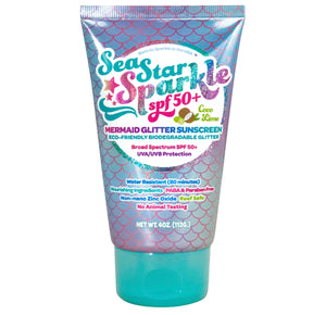 Sea Star Sparkle SPF 50+ Mermaid Coco Lime