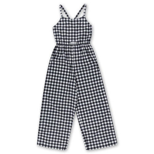 Gingham Peephole Jumpsuit