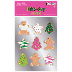 Holiday Cookies Pop Up Stickers